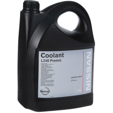 Антифриз Nissan Coolant L248 Premix 5 литров.