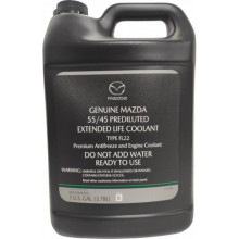 Антифриз Mazda extended life coolant type fl22 -40 °C 3,785 литра.