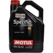 Моторное масло MOTUL Specific 505.01/502.00/505.00 5W-40 5 литров.