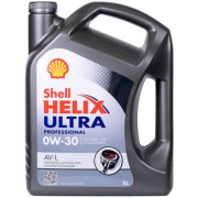 Моторное масло Shell Helix Ultra Professional AV-L 0W-30 5 литров.