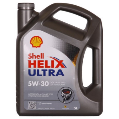 Моторное масло Shell Helix Ultra 5W-30 5 литров.