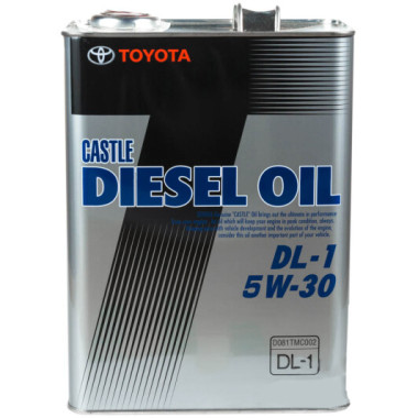 Моторное масло Toyota Diesel Oil DL1 5W-30 4 литра.