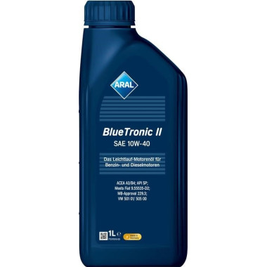 Моторное масло Aral BlueTronic II 10W-40 1 литр.