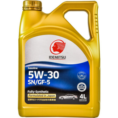 Моторное масло Idemitsu SN/GF-5 5W-30 4 литра.