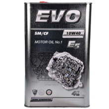 Моторное масло EVO E5 10W-40 SM/CF 4 литра.