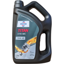 Моторное масло Fuchs Titan SYN MC 10W-40 5 литров.