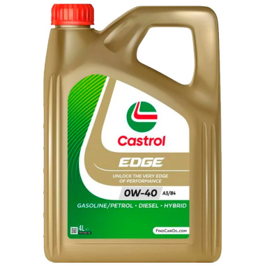 Моторное масло Castrol EDGE TITANIUM 0W-40 A3/B4 4 литра.