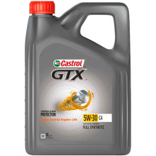 Моторное масло Castrol GTX 5W-30 C4 4 литра.