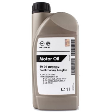 Моторное масло GM Dexos2 Longlife 5W-30 1 литр.