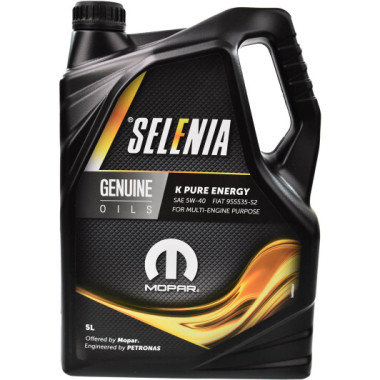 Моторное масло Petronas Selenia K Pure Energy 5W-40 5 литров.