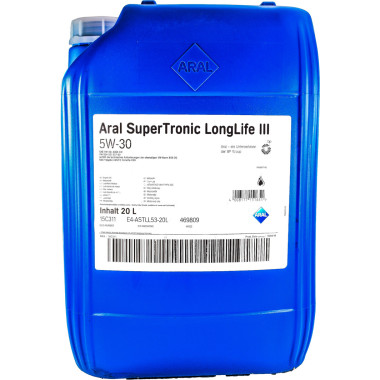 Моторное масло Aral SuperTronic LongLife III 5W-30 20 литров.