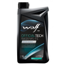 Моторное масло Wolf OFFICIALTECH 5W-20 MS-FE 1 литр.