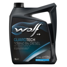 Моторное масло Wolf GUARDTECH 10W-40 B4 DIESEL 5 литров.