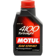 Моторное масло MOTUL 4100 TURBOLIGHT 10W-40 1 литр.