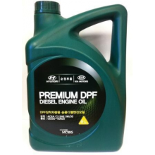 Моторное масло Hyundai Kia 5W-30 DPF Diesel 6 литров.