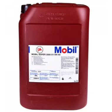 Моторное масло Mobil Super 3000 X1 5W-40 20 литров.