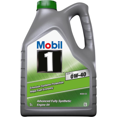 Моторное масло Mobil 1 ESP X3 0W-40 5 литров.