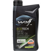 Моторное масло Wolf ECOTECH 5W30 SP/RC G6 1 литр.
