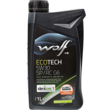 Моторное масло Wolf ECOTECH 5W30 SP/RC G6 1 литр.