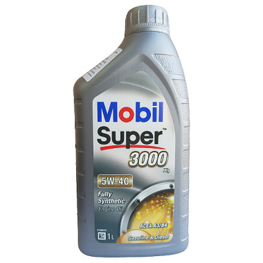 Моторное масло Mobil Super 3000 X1 5W-40 1 литр.