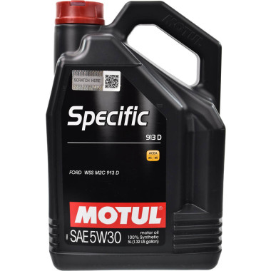 Моторное масло MOTUL Specific 913 D 5W-30 5 литров.
