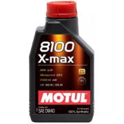 Моторное масло MOTUL 8100 X-max 0W-40 1 литр.