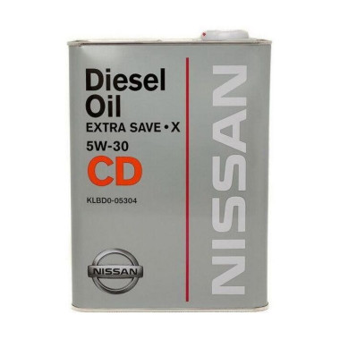 Моторное масло Nissan Diesel Oil EXTRA SAVE-X 5W-30 CD 4 литра.