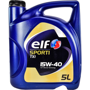 Моторное масло Elf Sporti TXI 15W-40 5 литров.
