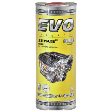 Моторное масло EVO ULTIMATE Iconic 0W-40 1 литр.