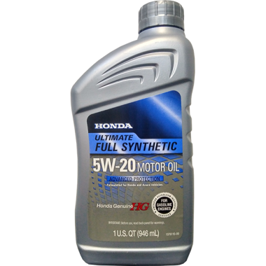 Моторное масло Honda Full Synt 5W-20 0,946 литра.