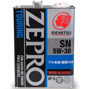 Моторное масло Idemitsu ZEPRO 5W-30 SN/GF-5 4 литра.