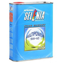 Моторное масло Petronas Selenia Multipower GAS 5W-40 2 литра.