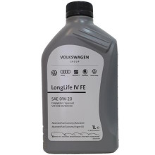 Моторное масло VW Audi Skoda Longlife IV 0W-20 1 литр.