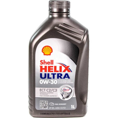 Моторное масло Shell Helix Ultra ECT C2/C3 0W-30 1 литр.