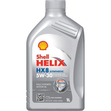 Моторное масло Shell Helix HX8 5W-30 1 литр.