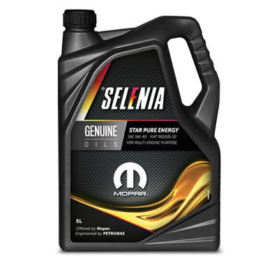 Моторное масло Petronas Selenia Star Pure Energy 5W-40 5 литров.