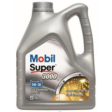Моторное масло Mobil Super 3000 X1 F-FE 5W-30 4 литра.