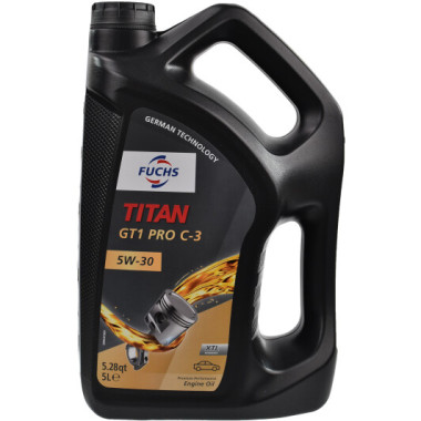 Моторное масло Fuchs Titan GT 1 PRO 5W-30 C-3 5 литров.