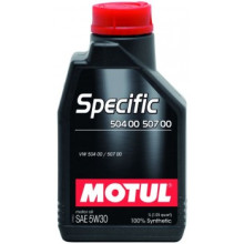 Моторное масло MOTUL Specific 504.00/507.00 5W-30 1 литр.