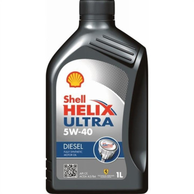 Моторное масло Shell Helix Ultra 5W-40 Diesel 1 литр.