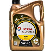 Моторное масло Total Quartz Energy 9000 5W-40 4 литра.