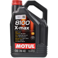 Моторное масло MOTUL 8100 X-max 0W-40 5 литров.