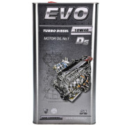Моторное масло EVO D5 10W-40 TURBO DIESEL CF 5 литров.