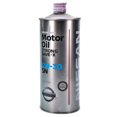 Моторное масло Nissan Strong Save X 5W-30 1 литр.
