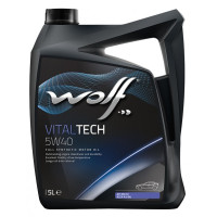 Моторное масло Wolf VITALTECH 5W-40 5 литров.