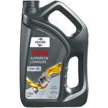 Моторное масло Fuchs Titan SuperSyn LongLife Plus 0W-30 5 литров.