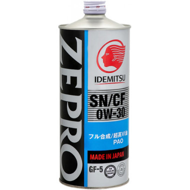 Моторное масло Idemitsu ZEPRO Touring PRO SN/GF-5 0W-30 1 литр.