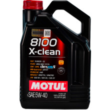 Моторное масло MOTUL 8100 X-clean 5W-40 4 литра.