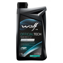 Моторное масло Wolf OFFICIALTECH 5W-30 C2 1 литр.