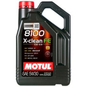Моторное масло MOTUL 8100 X-CLEAN FE 5W-30 4 литра.